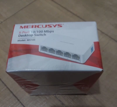 MERCUSYS MS105 5-Port 10/100Mbps Desktop Switch RJ45 LAN port wired network - Image 1 of 4