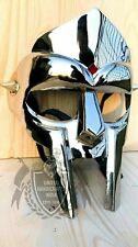 MF Doom Mask Gladiator Mad-villain Steel Face Armor Medieval Helmet
