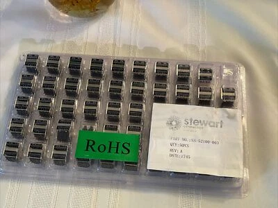 Lote de 49 USB 2.0 Hembra Jack Doble Puerto Sockect Tipo A Conector Soldadura Hágalo Usted Mismo Foto 1 de 4