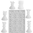 Resin Chess Set Silicone Mold for DIY Casting and Candy Making-GL
