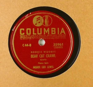 10 " Shellac - Various - Boogie Woogie - A80 - Rec. Nr.4 - Washed & Cleaned - Picture 1 of 1