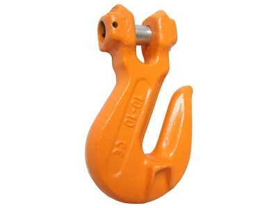 9/32 5/16 3/8 1/2 5/8 3/4 Grade 100 Clevis Grab Hook Alloy Lifting Rigging - Image 1 of 4