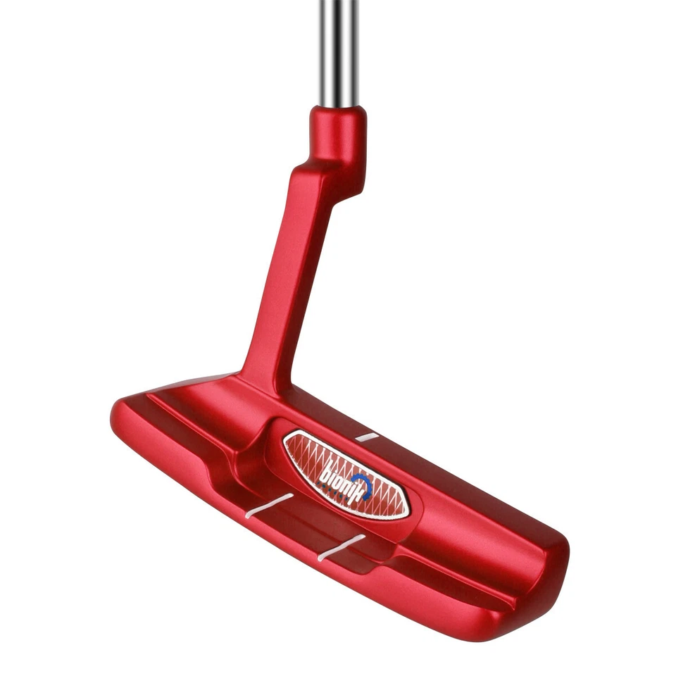 RED BIONIK 101 BLADE PUTTER,RH, EGK 3.0 NON-TAPER GRIP, 33 TO 36 IN, HEADCOVER - Image 1 of 4