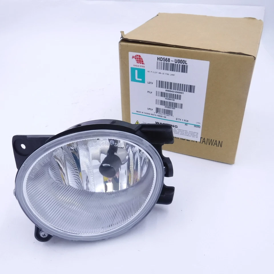 Luz antiniebla de repuesto del lado del conductor EagleEye HD568-U000L para Honda Pilot 2099-2011 Foto 1 de 4