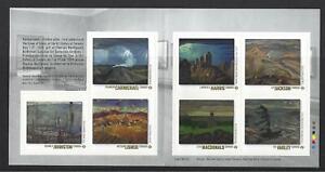 CANADA 2020 PAINTINGS GROUP OF 7 ARTISTS SELF ADHESIVE BOOKLET UNMOUNTED MINT