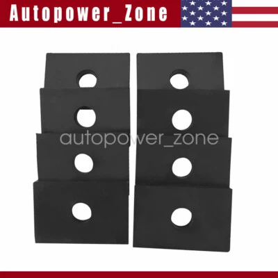 For 1947-87 Chevy GMC C10 C20 Pickup Truck Rubber Bed Mount Pad Kit 8pc GM Truck Foto 1 de 4