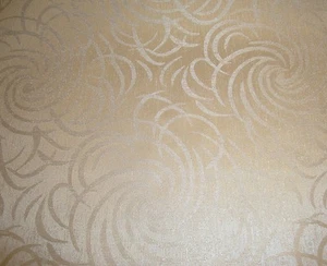 Vinyl Faux Leather Swirl Galaxy Blush  pearlized textured Upholstery 54 fabric - Picture 1 of 1