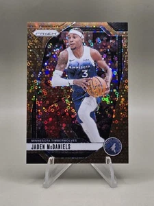 2024-25 Prizm NBA Jaden McDaniels #175 Fast Break Bronze Prizm /20 Wolves - Picture 1 of 2