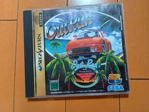 Sega Saturn Soft Outrun Japanese video game Used from Japan - Picture 1 of 3