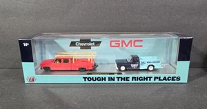 M2 Machines Haulers 1973 Chevy Cheyenne Super 30 & 75 GMC Sierra Grande 15 R82 - Picture 1 of 8