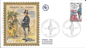 France 1970 FDC Stamp Day YT 1632 - Picture 1 of 1