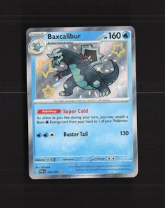 Baxcalibur 130/091 Paldean Fates Shiny Holo Rare Pokemon Card NM - Picture 1 of 10