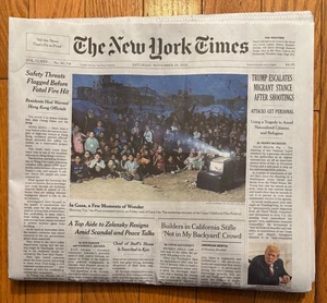 THE NEW YORK TIMES - 29 de noviembre de 2025 - edición nacional - Imagen 1 de 3