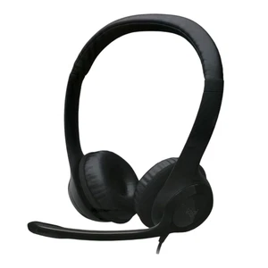 Logitech H390 Wired Headset Noise Cancelling Mic USB-A Works With Chromebook - Picture 1 of 10