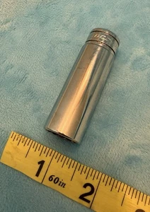 🇺🇸NEW STYLE CHROME Snap-on SF181 3/8" Drive SAE 9/16" Deep 12 Point Socket USA - Picture 1 of 9