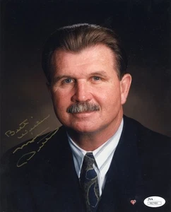 Mike Ditka Signed 8x10 Photograph JSA Cert - Picture 1 of 1