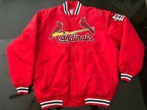 Vintage Majestic Authentic Collection St. Louis Cardinals Lined Jacket Mens XXL - Picture 1 of 14