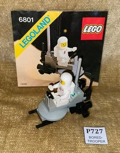 LEGO Set: Classic Space: 6801-1 MOON BUGGY (1981) 100% con istruzioni anni 80 - Foto 1 di 10