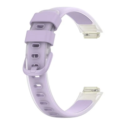 Correa de silicona de repuesto para pulsera correa de reloj transparente deportiva suave para Fitbit Ñ Foto 1 de 4