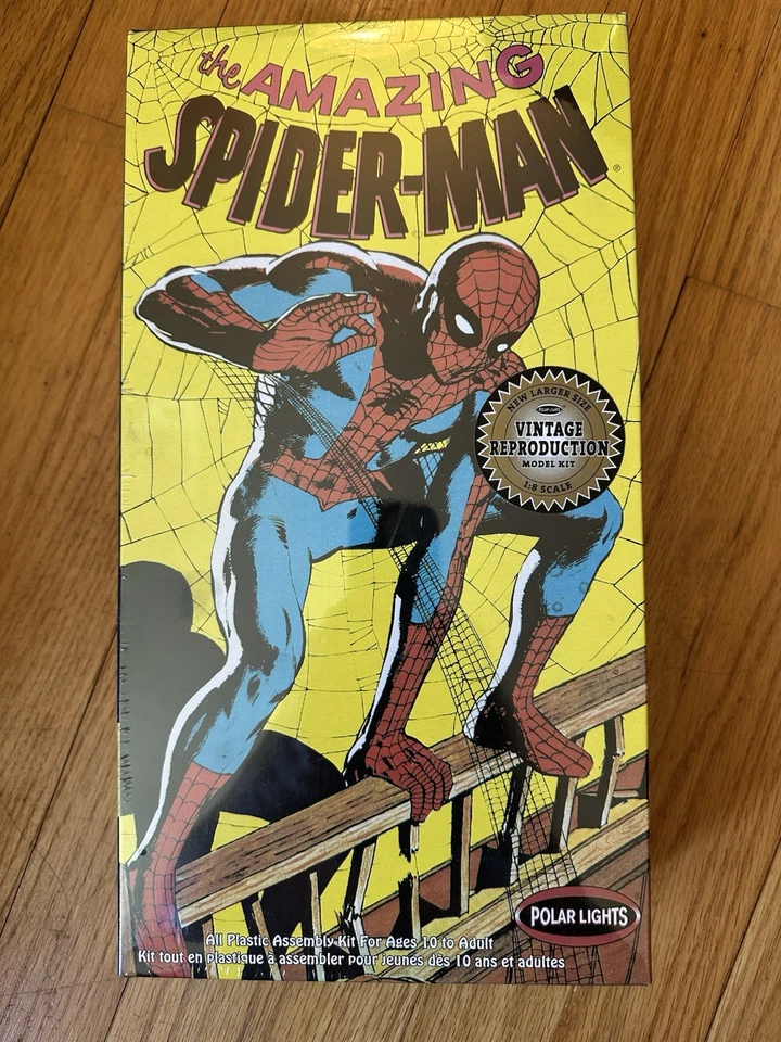 Kit Modelo Reproducción Vintage The Amazing Spider-Man 2003 Luces Polares #4100 Foto 1 de 4