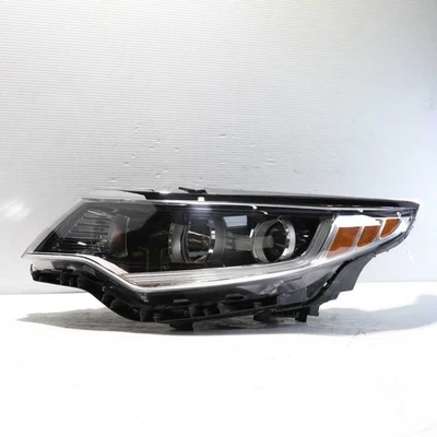 Conjunto de faros laterales izquierdo halógenos base Kia Optima 2016-2018 mercado de accesorios TYC Foto 1 de 4