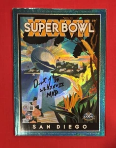 Dexter Jackson MVP NFL Autographed Signed Super Bowl XLXXVII Magazine BECKETT - Picture 1 of 3