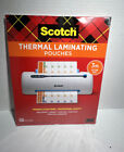 Scotch Thermal Laminating Pouches, 50-Pack,8.9 X 11.4 Inches,Letter Size Sheets