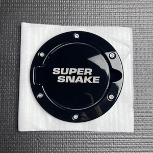 Puerta de combustible Shelby Super Snake negra Ford Mustang Cobra GT500 2005-2009 - Imagen 1 de 7