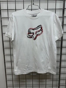 NEW - YOUTH FOX SHORT SLEEVE T-SHIRT, #02423, WHITE, LARGE  $14.95 - Picture 1 of 7