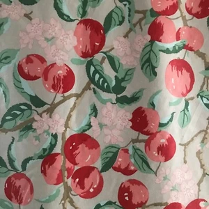 Orchard Vintage Laura Ashley Cotton fabric 50 cms x 120 cms wide - Picture 1 of 5