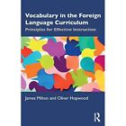 Vocabulary In The Foreign Language Curriculum Principl   Paperback New Milton