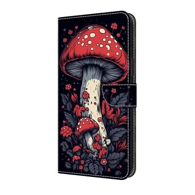 Luxury Owl Cat Wolf Flower Wallet Cover Case For A22 A12 A32 A52 A02S A42 A72 - Image 1 of 4