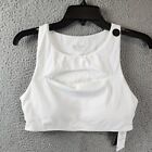 Cotton On Body Smoothing Cut Out Vestlette Top Women's L White Sleeveless