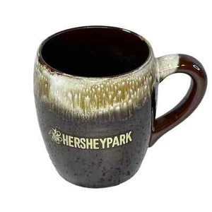 Tazza vintage Hershey Park Pennsylvania marrone goccia di vetro ceramica caffè tè birra - Foto 1 di 6