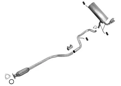 Sistema de escape silenciador tubo resonador Rr para Pontiac Grand Am 1999-2005 (sin GT) Foto 1 de 4