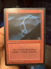 1x German Fbb • Lightning Bolt • NM • Mtg