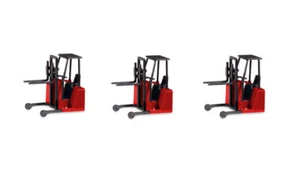 HERPA 053860 – Carrello elevatore con accessori per montaggio su rimorchi (3 pz) - Foto 1 di 1