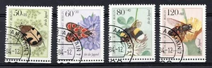 1984 Germany Berlin Sc# 9NB209-12 Semi-postal. Insects. Used set. - Picture 1 of 1