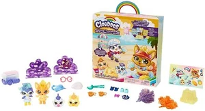 Cloudees Collectible Pets Beach Ice Cream Party Set, Interactive Cloud -New - Picture 1 of 1