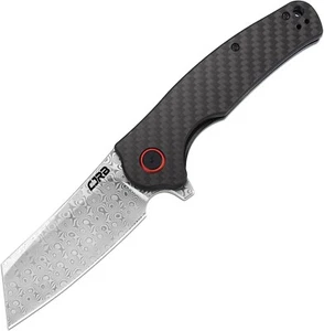 Elegant Foldable Crag J1904 Rose Damascus Steel Pocket Knife for Everyday Carry - Picture 1 of 8