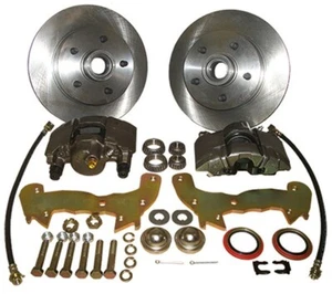 1957-60 Cadillac Front Disc Brake Conversion Kit - Standard Plain Kit - Picture 1 of 3