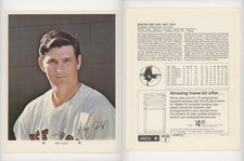 1971 Arco Boston Red Sox Ray Culp