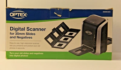 Optex Digital Scanner for 35mm slides and Negatives Compatible With Windows XP - Image 1 of 4