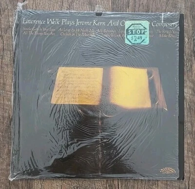 VTG Lawrence Welk Plays Jerome Kern & Other Record Vinyl 12" LP 33 RPM R 8077 - Image 1 of 4