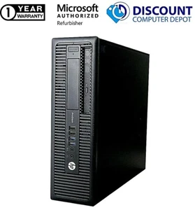 HP Core i5 EliteDesk 400 G1 Desktop Computer 3.2GHz 8GB 512GB SSD Windows 10 PC - Picture 1 of 5