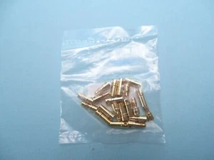 10 Paar 4mm Goldstecker - 10x Stecker / 10x Buchse - Neuware   #1933 - Bild 1 von 5