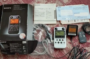 SONY PCM M10 White Audio Linear PCM Recorder Limited edition Used in BOX - Picture 1 of 7