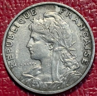 BETTER  GRADE 1903 FRANCE 25 CENTIMES COIN-NOV519 - Image 1 of 2