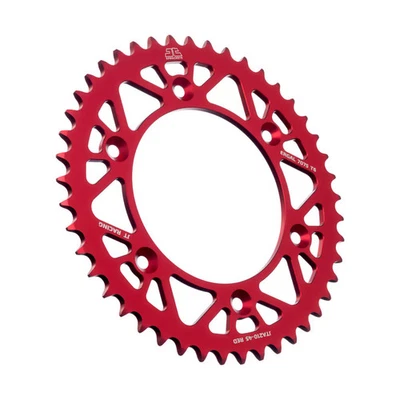 JT RaceLite Aluminum Rear Sprocket - 49T - Red Motorcycle ATV/UTV Street Bike - Image 1 of 3