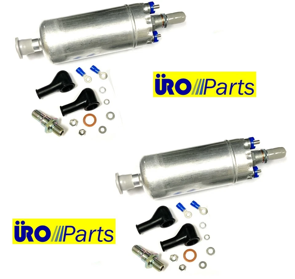 For Mercedes R107 W124 W126 R129 Set of 2 Electric Fuel Pump repl 0 580 254 950 - Image 1 of 4